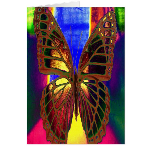 Cartão Borboleta (Frente)