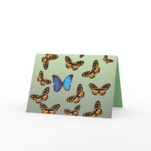 Borboleta Azul Fibromialgia Pensando em você