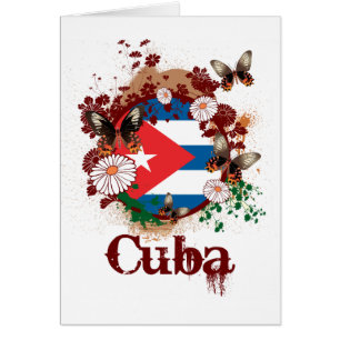 Cartão Borboleta Cuba