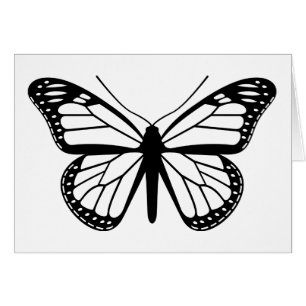 Cartão Borboleta de monarca