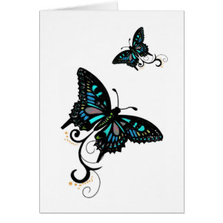 Cartão Borboleta do fugitivo