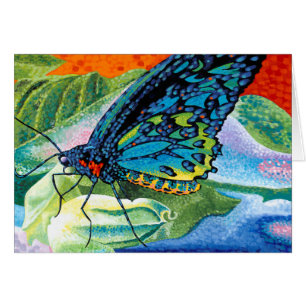 Cartão Borboleta em posição II