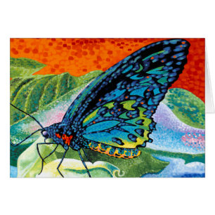 Cartão Borboleta em posição II