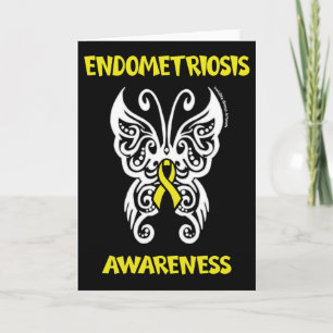 Cartão Borboleta/Tribal... Endometriose