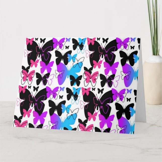 Cartão Borboletas (Frente)