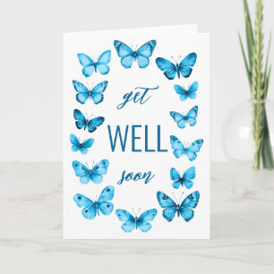 Cartão Borboletas de Aquarela Negros TÊM BOA PERSONALIDAD