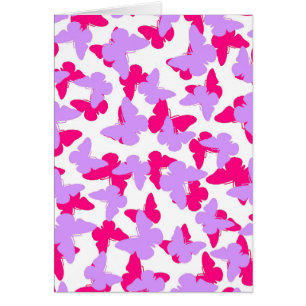 Cartão Borboletas mergulhadas