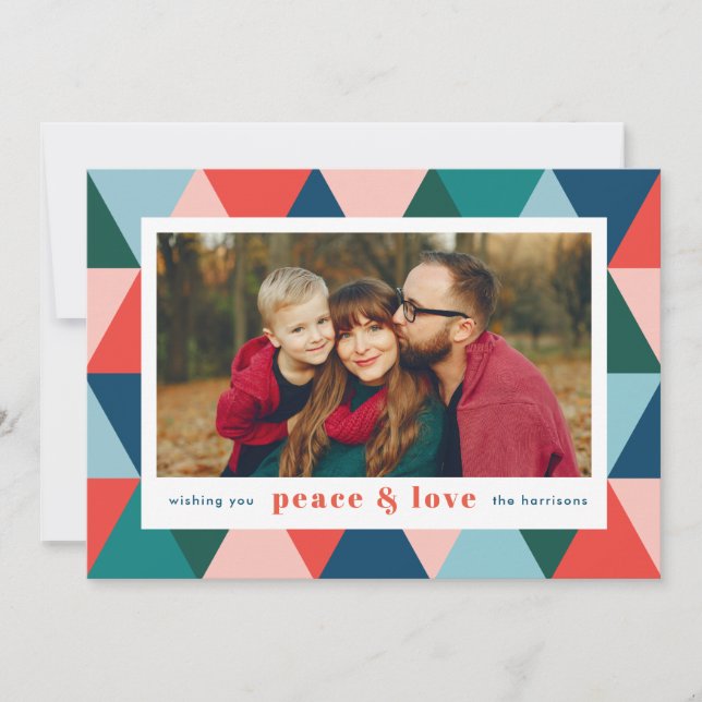 Cartão Borda Geométrica (Frente)