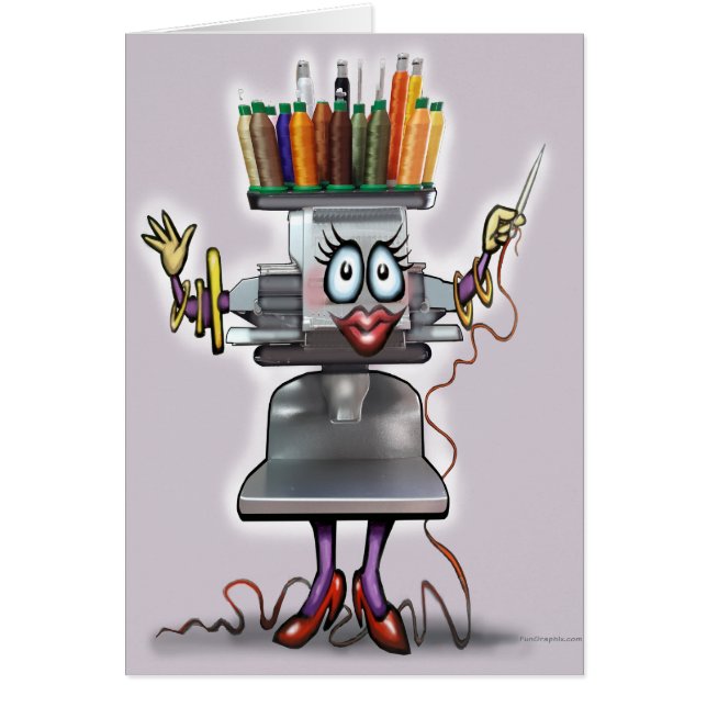 Cartão Bordado (Frente)