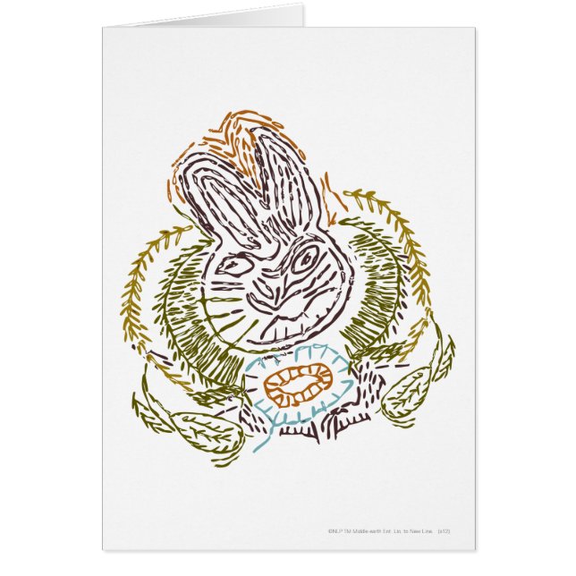 Cartão Bordado RADAGAST™ (Frente)