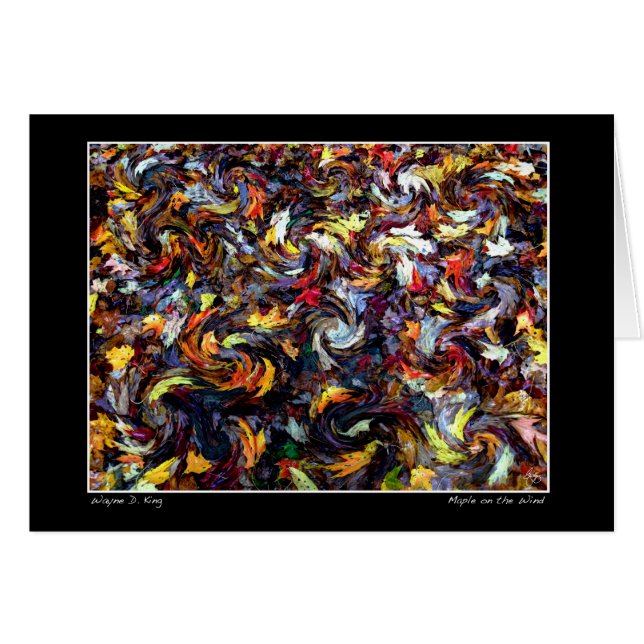 Cartão Bordos no vento (Frente Horizontal)