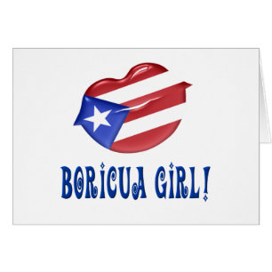 Cartão Boricua Girl