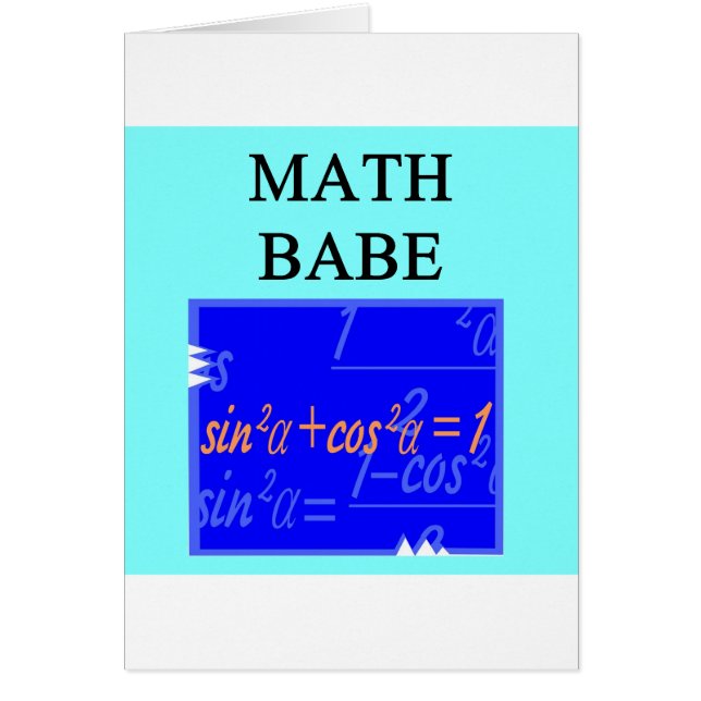 CARTÃO BORRACHO DA MATEMÁTICA (Frente)