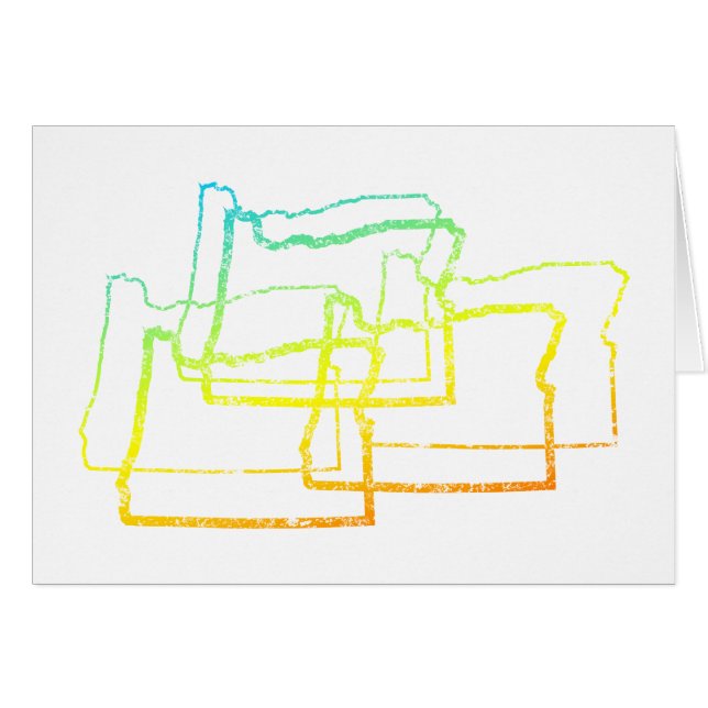 Cartão borrão de frio (Frente Horizontal)