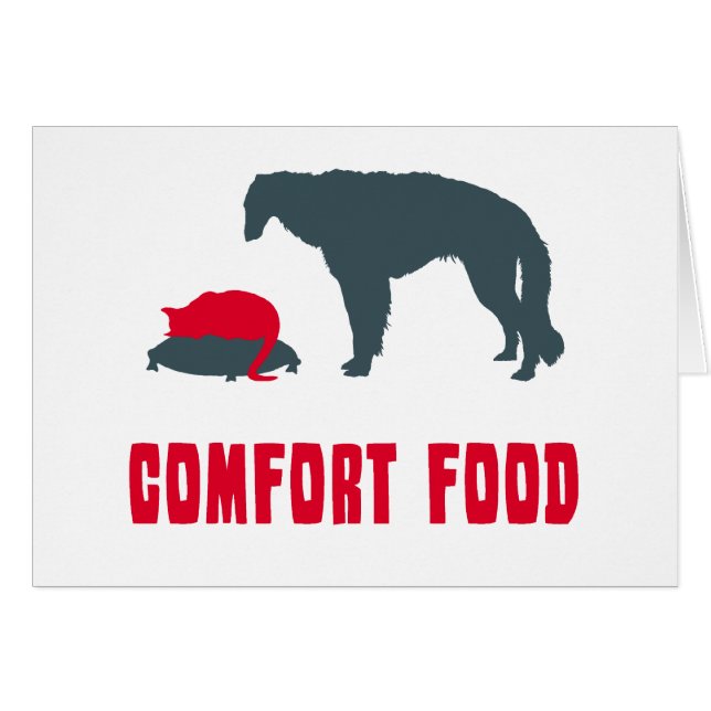 Cartão Borzoi (Frente Horizontal)