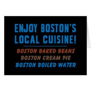 Cartão Boston Boxe Água