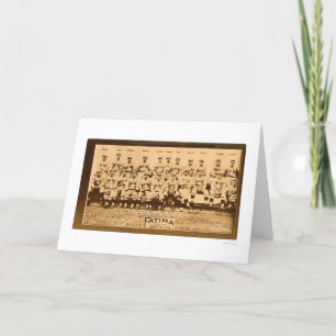 Cartão Boston Red Sox Baseball 1913