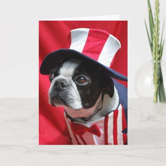 Cartão Boston Tio Sam Card (Frente)