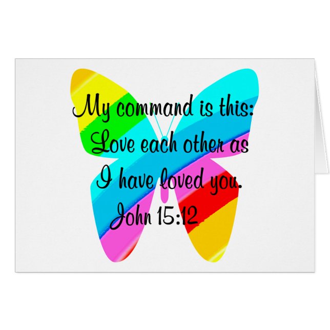 Cartão BOTÃO bonito DE CINTA-CHUVA (Frente Horizontal)