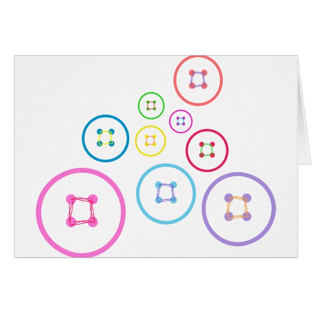 Cartão Botão de corte (Frente Horizontal)