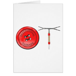 Cartão Botão e Zipper de OT