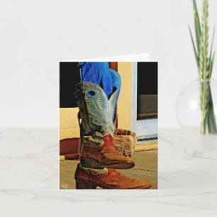 Cartão Botas alpinas