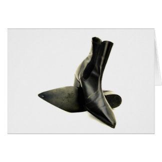 Cartão Botas de Winklepicker