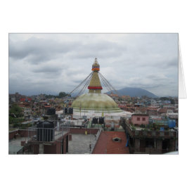 Cartão Boudha Stupa