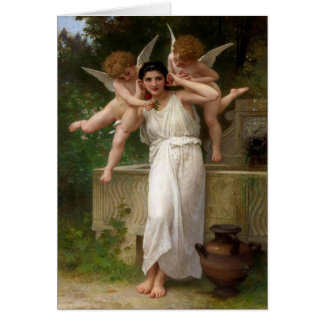 Cartão Bouguereau 1893 Youth