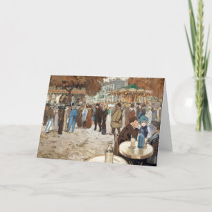 Cartão Boulevard de Clichy Louis Abel-Truchet