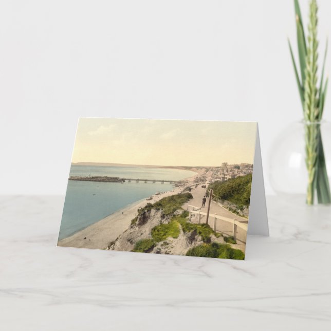 Cartão Bournemouth II, Dorset, Inglaterra (Frente)