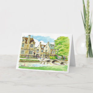 Cartão Bourton on the Water, Gloucestershire