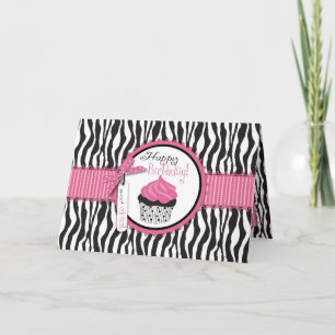 Cartão Boutique Chic Cupcakes