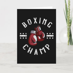 Cartão Boxamp Box Esporte Artes Marciais Combate