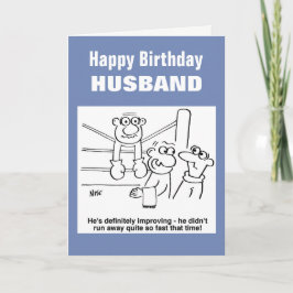 Cartão Boxer On the Ropes