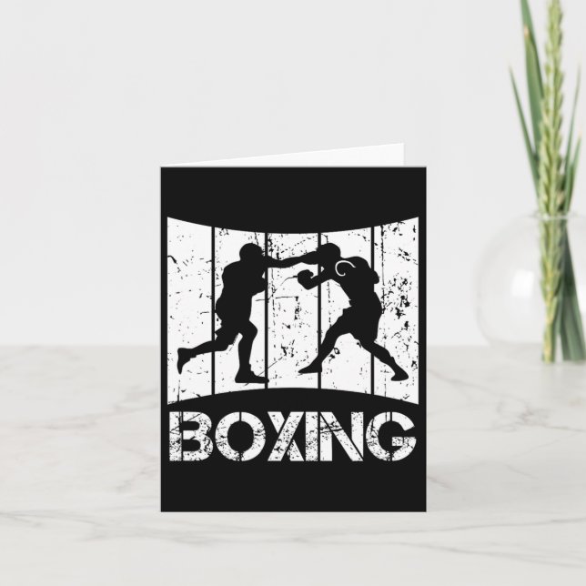 Cartão Boxing 2 (Frente)