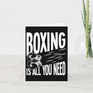 Cartão Boxing é tudo o que você precisa