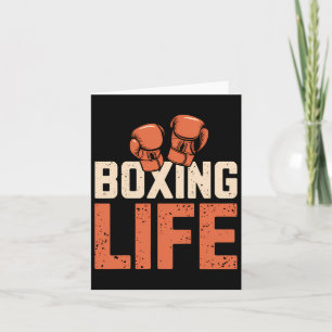 Cartão Boxing Life Para Boxers Profissionais Amadores 3
