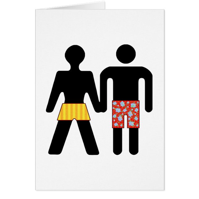 Cartão BOYZ em férias (Frente)