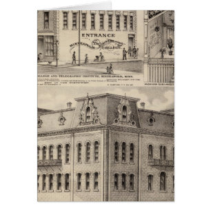 Cartão Brackett's Block, Minnesota