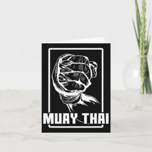 Cartão Braço de Boxing Muay Thai