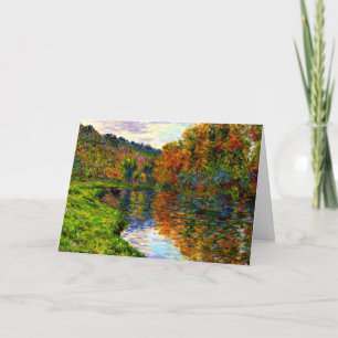 Cartão Braço do Jeufosse, Outono,