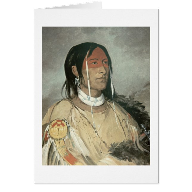 Cartão Braço quebrado, 1831 (óleo em canvas) (Frente)