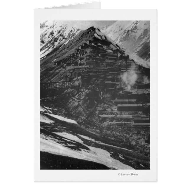 Cartão Braden Mines de Cobre em Chili (Frente)