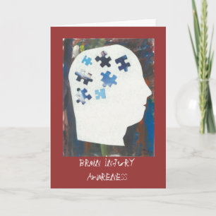 Cartão Brain Injury Awareness Card