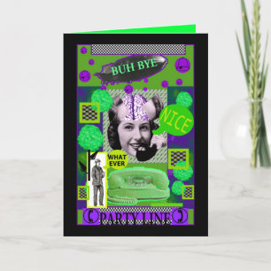 CARTÃO BRAINLADY CARD BUH BYE