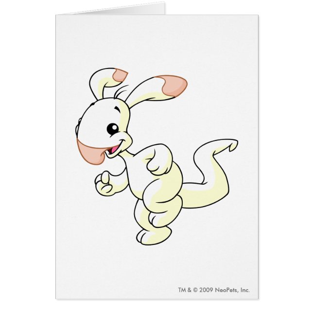 Cartão Branco de Blumaroo (Frente)