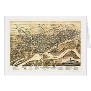 Cartão Brantford, SOBRE, mapa panorâmico de Canadá - 18