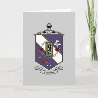 Cartão Brasão Tau Epsilon Phi Tau