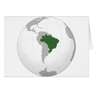 Cartão Brasil (projeção ortográfica)